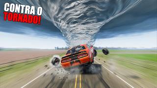 De 0 a 1000 km/h em 1 SEGUNDOS contra TORNADOS!