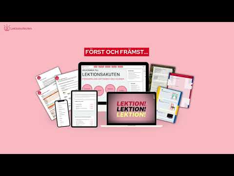 TUTORIAL FÖR ELEVER: Så använder du Lektionsakuten för att ligga steget före
