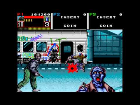 Beast Busters arcade 1 Credit Game Sample