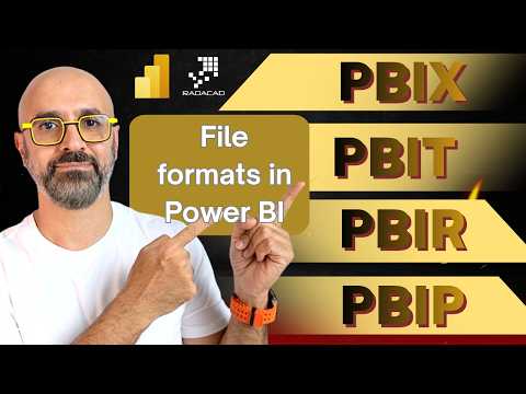 Power BI: PBIX, PBIT, PBIP, PBIR Power BI: PBIX, PBIT, PBIP, PBIR
