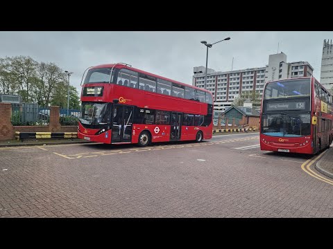 Windscreen View | London General | Route 213: Sutton, Bushey Road - Kingston  Ee151 LG23FGU