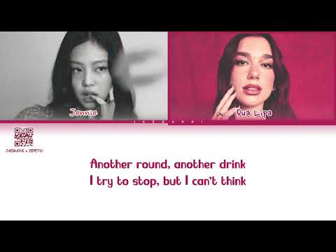 JENNIE & Dua Lipa - Handlebars (Lyrics)