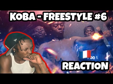 AMERICAN REACTS TO FRENCH DRILL RAP! Koba ( Seven Binks ) #Freestyle6 REACTION
