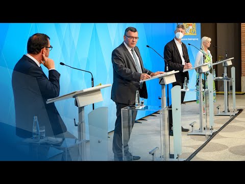 Video in Gebärdensprache: Pressekonferenz nach der Kabinettssitzung (14. September 2021) - Bayern