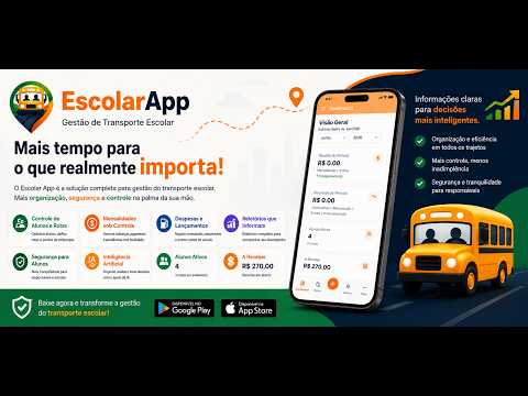 Escolar App Transporte escolar video thumbnail