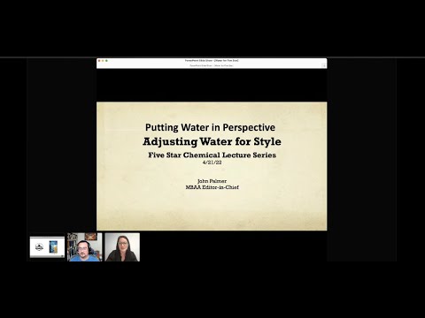 John Palmer and Everything About Brewing Water with Five Star Chemicals