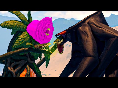 Rose Biollante Vs Female Muto | Kaiju Universe