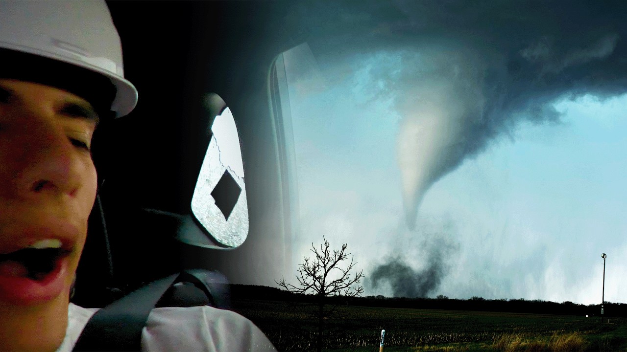 Supercell Blows Out Our Windows Then Drops Beautiful Tornado