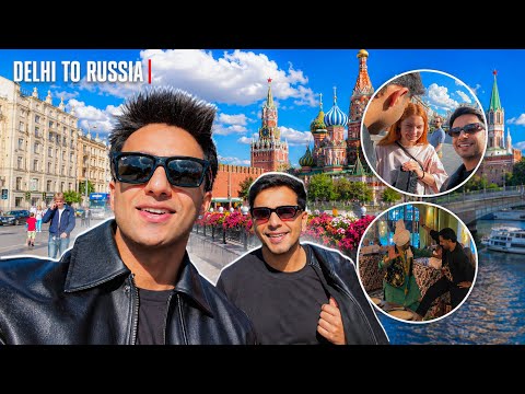DELHI TO MOSCOW 🇷🇺 | TRAVEL VLOG 😍