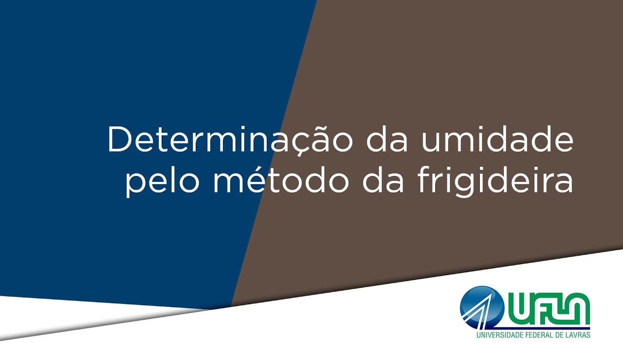 Determinação da umidade pelo método da frigideira