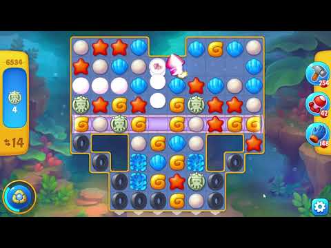 Fishdom 6534 Level - 20 moves - NO BooSTERS