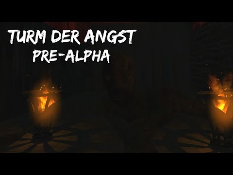 Zur SPITZE des TURMS gelangen - Turm der Angst Pre-Alpha [Facecam] | Indie Horror Game