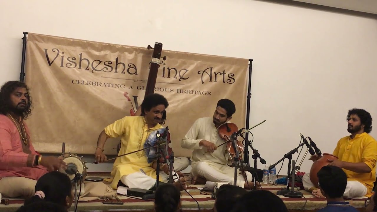 Mysore Nagaraj | Mysore Karthik | Father-Son Violin Duet | Vishesha Fine Arts