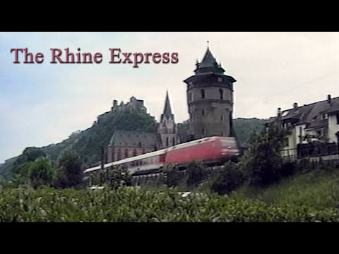 European rail journeys - The Rhine Express (1998, VHS)