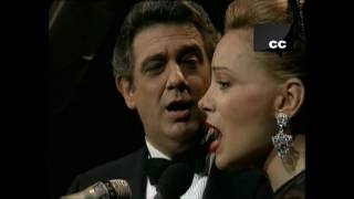 PLACIDO DOMINGO Y PALOMA SAN BASILIO JUNTOS POR FIN HD  (TOGETHER LAST AT) 1991