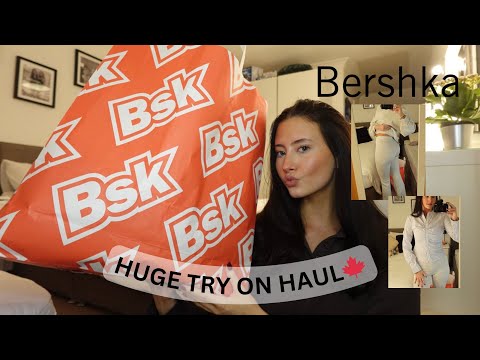 BERSHKA AUTUMN TRY-ON HAUL🤎 | My favourite haul yet….