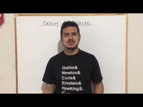 Resolução Questão ENEM PPL 2016