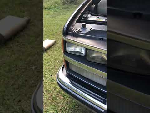 1989 OBS Chevy with Blue Print Engines 383 stroker. Flow master super 10s