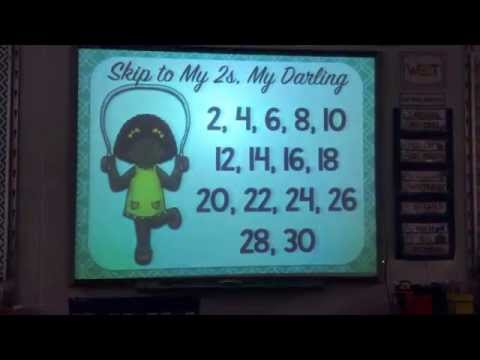 Skip Counting to a Tune