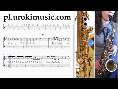 Nauka Gry Na Saksofonie (Tenorowy) Imagine Dragons - Natural Nuty Poradnik um-ih463