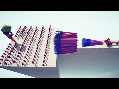 ALL EVERY GOD VS 50X SAMURAI + GIANT - Totally Accurate Battle Simulator TABS