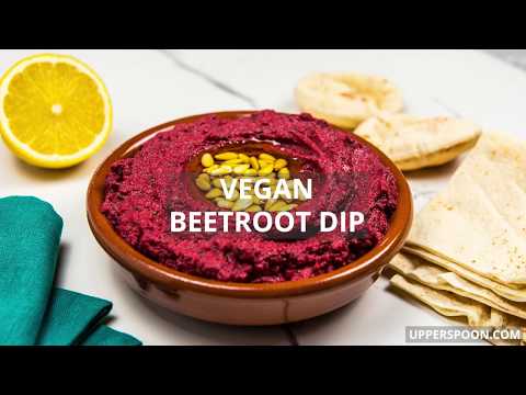 Beetroot Dip - Vegan | Healthy | Fast
