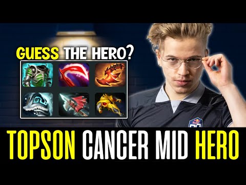 TOPSON Guess the Hero? - CANCER/ANNOYING Mid Hero DOTA 2