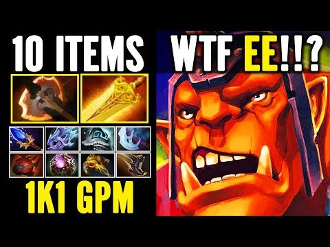 10 Slot Alchemist 1k1 GMP Richest Hero of Dota - Gameplay by Enternal Envy