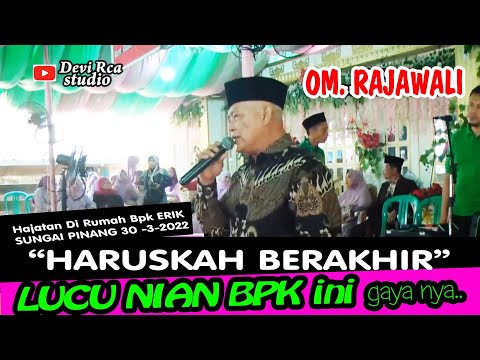 Haruskah berahir!! OM Rajawali musik.