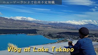【男ひとり旅】ニュージーランド・テカポ湖絶景ハイキング/絶品！サーモン丼とサーモンラーメン/海外Vlog【海外で住所不定無職】