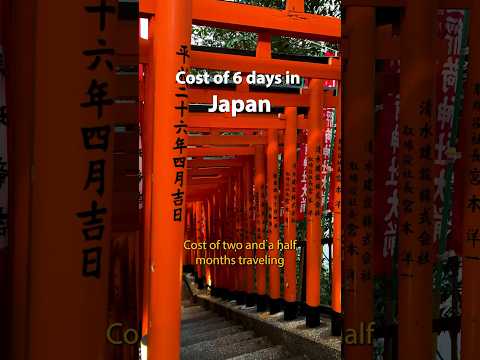 Cost of Travelling Japan 2024 | Is it Expensive? | 1 week in Japan