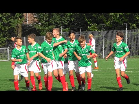 Eerste helft DOVO JO14-1 - IJsselmeervogels JO14-1