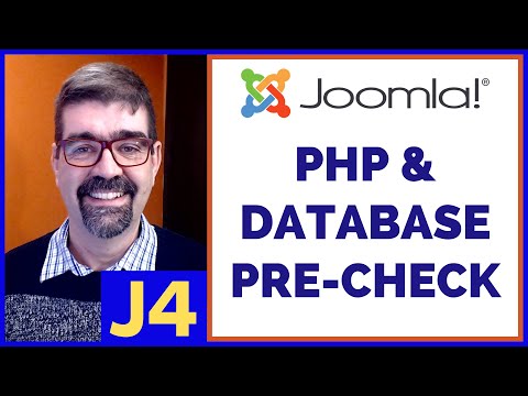 ✅Pre-Update Check for Joomla 4 - Required PHP and Database Settings