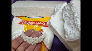 New Homemade Plastic Dough ♻️ Only 2 ingredients New Homemade Plastic Dough #diy #art #reels