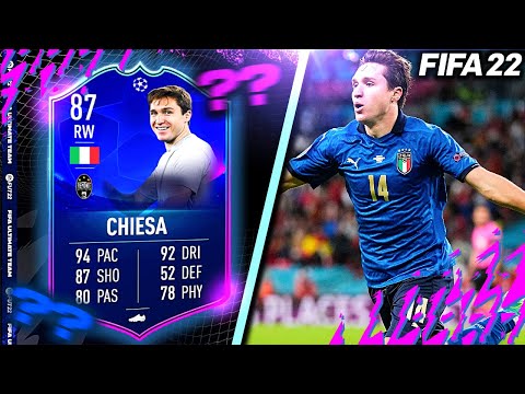 THE BEST SERIE A ATTACKER! // TOTGS Chiesa Review // FIFA 22 Ultimate Team