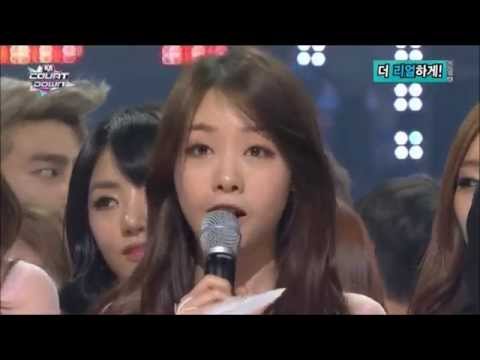 140213 M!Countdown - Kim Woo Bin & Girl's Day Minah Moments
