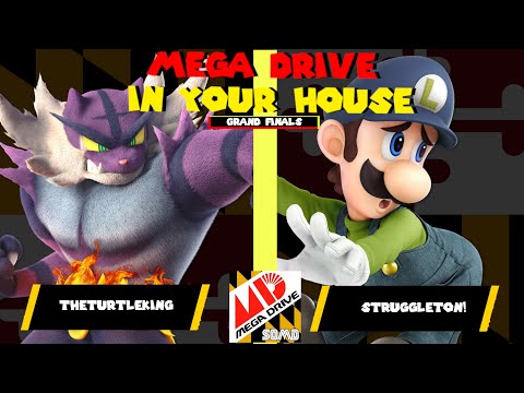 MDIYH #28: TheTurtleKing (incineroar) Vs Struggleton! (Luigi) Grand Finals SSBU