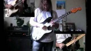 David Gilmour - So Far Away - Guitar solo cover