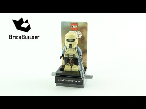 Vidéo LEGO Star Wars 40176 : Scarif Stormtrooper