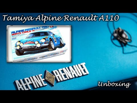 tamiya maquette voiture 24278 alpine a110 1/24