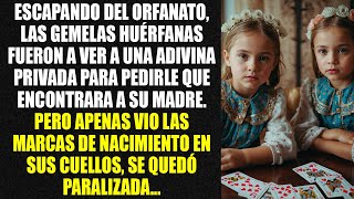 Escapando del orfanato, las gemelas huérfanas fueron a ver a una adivina privada para pedirle...