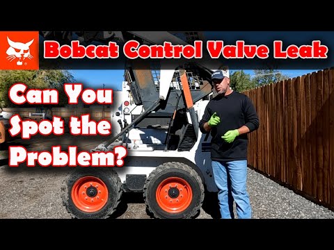 Bobcat Control Valve leaking and how to reseal.  Can you spot the problem?