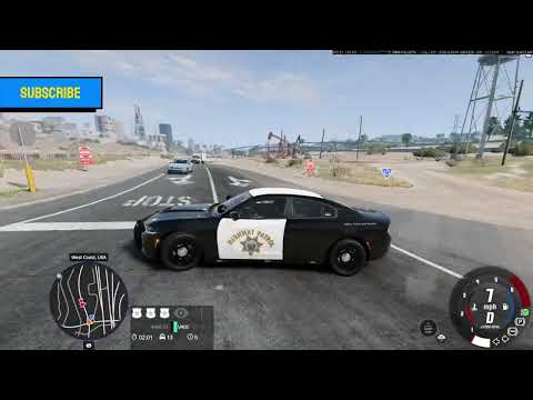 Police can't even catch these Dodge vehicles #gaming #beamngcrashes #youtube #gta5 #policechase
