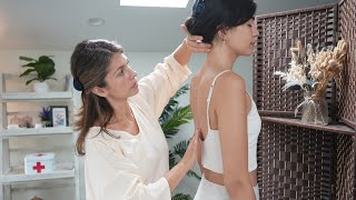 ASMR Full Body Chiropractic Adjustment, Spine Realignment, Mobility Head, Neck, Shoulders | Roleplay