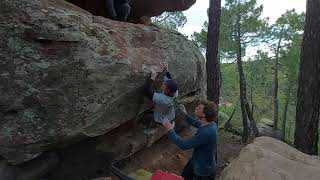 Video thumbnail of Juanita club, 7a. Albarracín