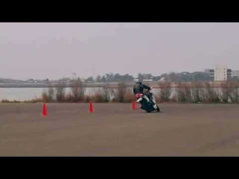 基礎練習（旋回）3 【Crowmacさん】 NS400R 2016/03/06