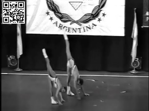Campeonato argentino de aeróbica - Buenos Aires 1995. Categoria dupla
