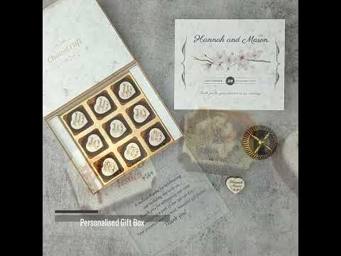 ChocoCraft's Wedding Return Gifts: Personalized Elegance in Every Bite