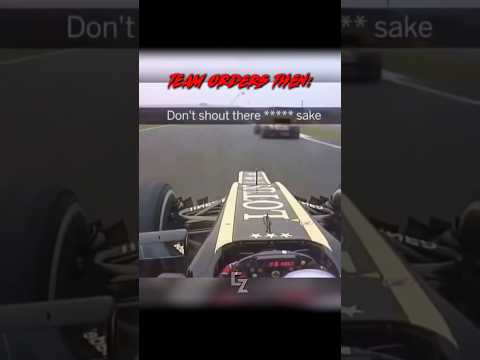 Team orders in F1 Now vs THEN 🤯🔥🥶