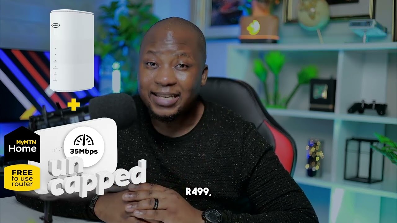 Get MyMTN home uncapped internet + Free 5G router for R499. #DoingStartsAtHome #Ad @mtnza